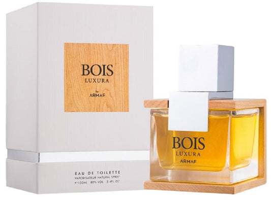 BOIS LUXURA * Armaf 3.4 oz / 100 ml Eau de Toilette (EDT) Men Cologne Spray