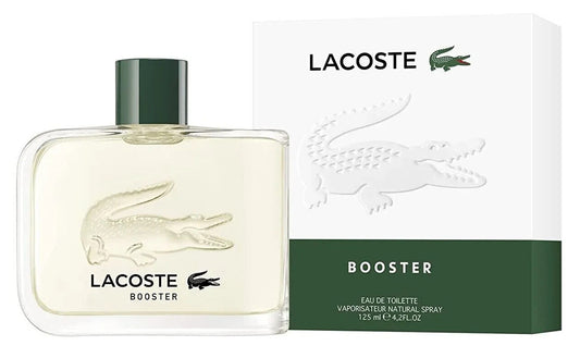 BOOSTER * Lacoste 4.2 oz / 125 ml Eau de Toilette (EDT) Men Cologne Spray