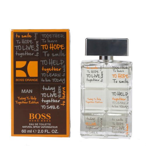 BOSS ORANGE CHARITY * Hugo Boss 2.0 oz / 60 ml Eau de Toilette Men Cologne Spray