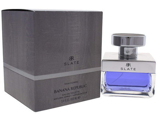 SLATE (NEW) * Banana Republic 3.4 oz / 100 ml Eau de Toilette Men Cologne Spray