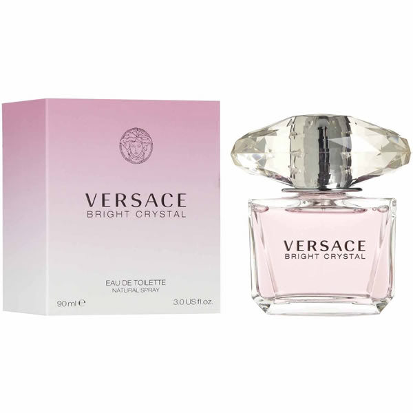 BRIGHT CRYSTAL * Versace 3.0 oz / 90 ml Eau de Toilette Women Perfume Spray