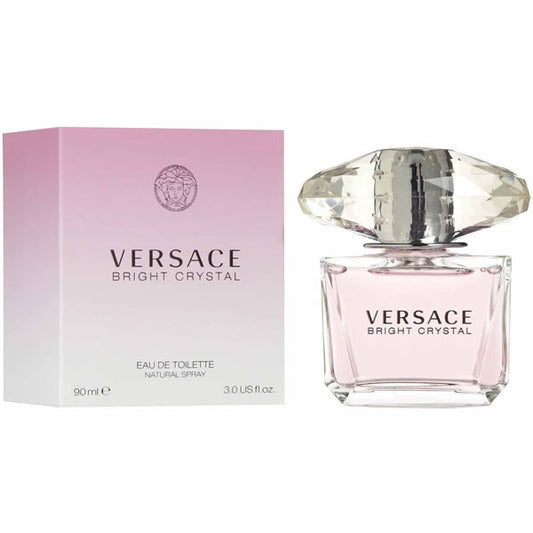BRIGHT CRYSTAL * Versace 3.0 oz / 90 ml Eau de Toilette Women Perfume Spray
