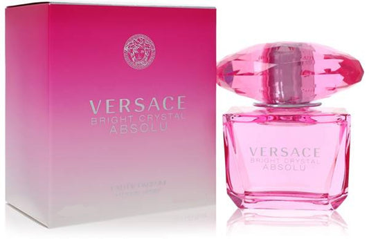 BRIGHT CRYSTAL ABSOLU * Versace 0.17 oz / 5 ml Mini EDP Women Perfume Splash