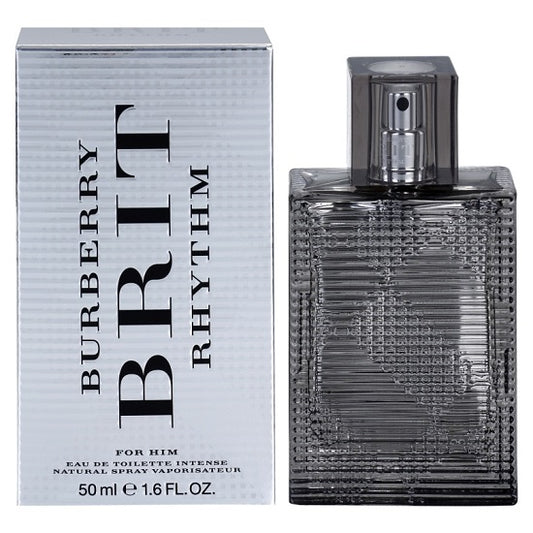 BRIT RHYTHM INTENSE * Burberry 1.6 oz / 50 ml Eau de Toilette Men Cologne Spray