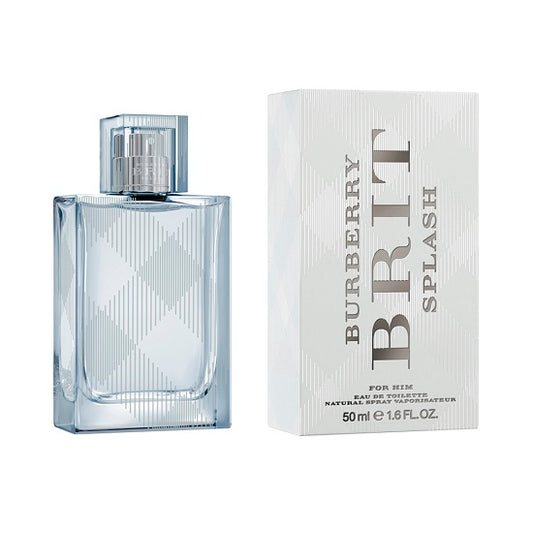BRIT SPLASH * Burberry 1.6 oz / 50 ml Eau de Toilette Men Cologne Spray