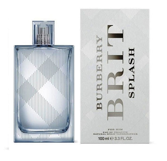 BRIT SPLASH * Burberry 3.3 oz / 100 ml Eau de Toilette Men Cologne Spray