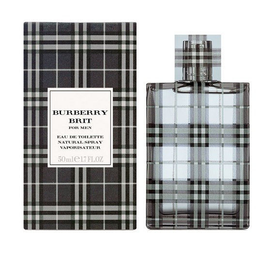 BURBERRY BRIT * Burberry 1.7 oz / 50 ml Eau De Toilette EDT Men Cologne Spray
