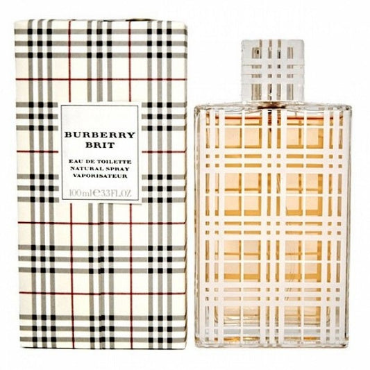 BURBERRY BRIT * Burberry 3.4 oz / 100 ml Eau De Toilette EDT Women Perfume Spray