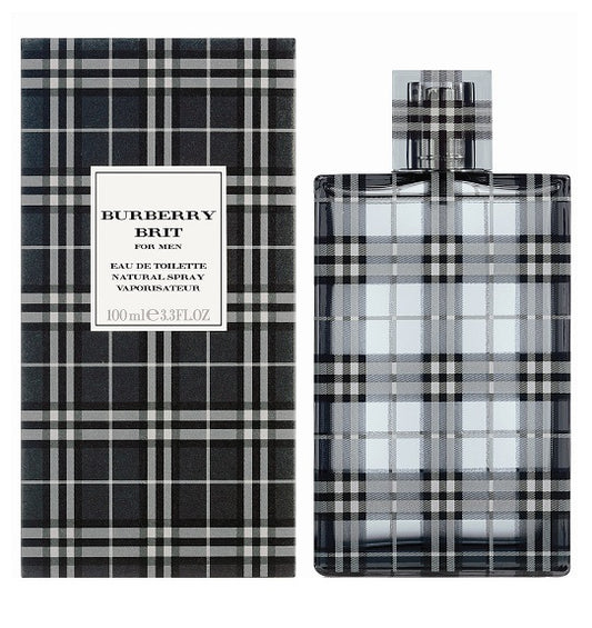 BURBERRY BRIT * Burberry 3.4 oz / 100 ml Eau De Toilette EDT Men Cologne Spray