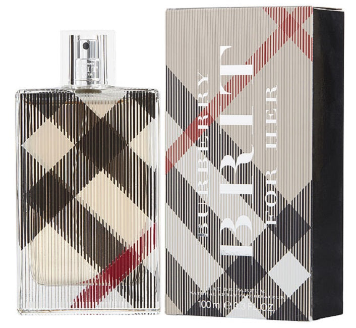BURBERRY BRIT FOR HER  (New Package) 3.4 oz / 100 ml EDP Women Perfume Spray