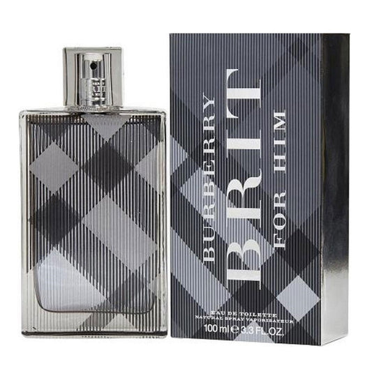 BURBERRY BRIT FOR HIM * Burberry 3.4 oz / 100 ml EDT Men Cologne Spray