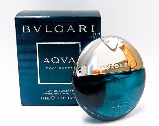 Bvlgari AQVA POUR HOMME 0.5 oz / 15 ml Eau de Toilette For Men Spray