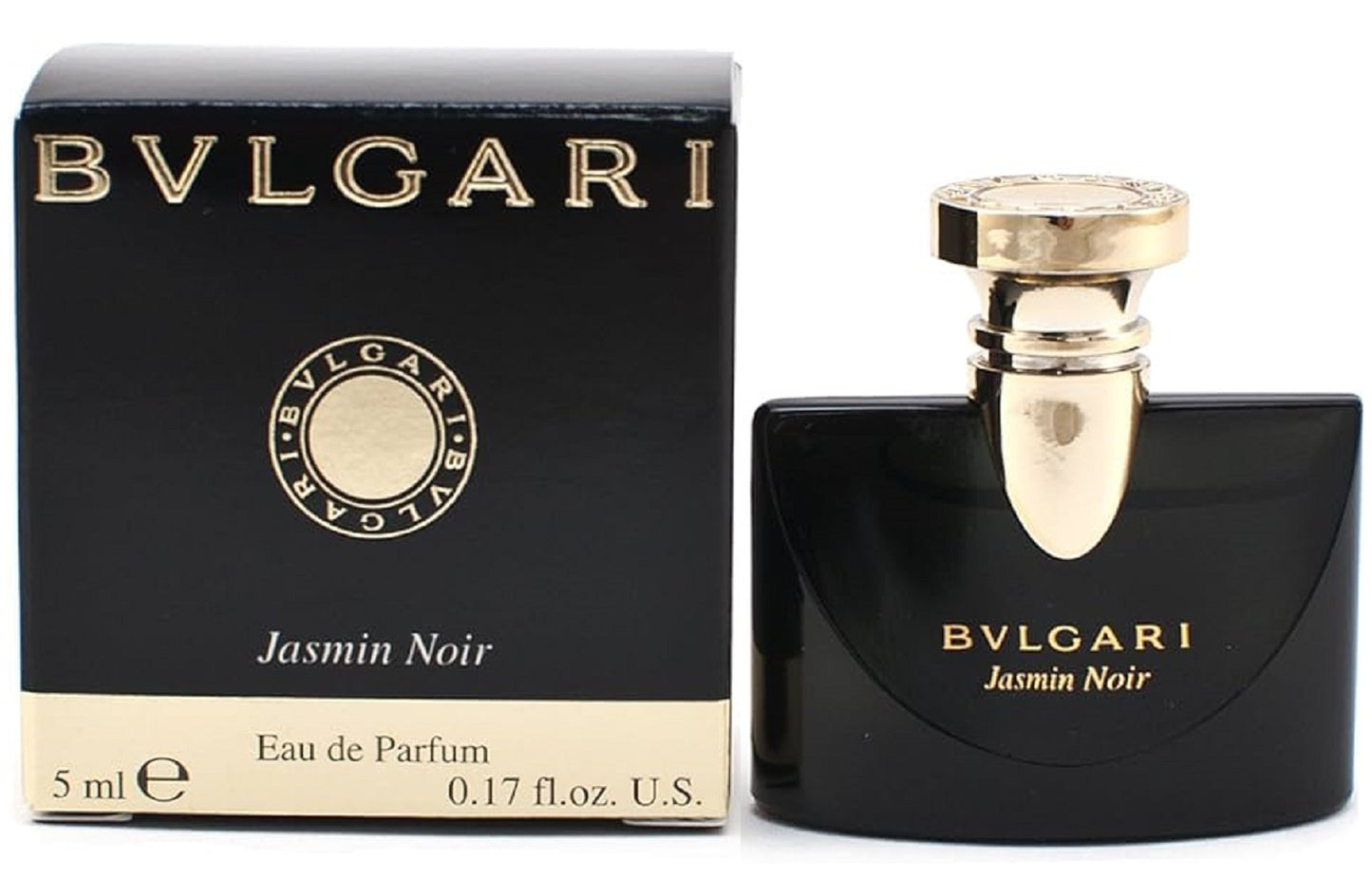 JASMIN NOIR * Bvlgari 0.17 oz / 5ml Mini Eau De Parfum Women Perfume Splash