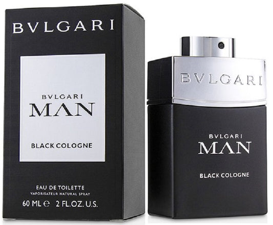 BVLGARI MAN BLACK COLOGNE * Bvlgari 2.0 oz / 60 ml EDT Men Cologne Spray