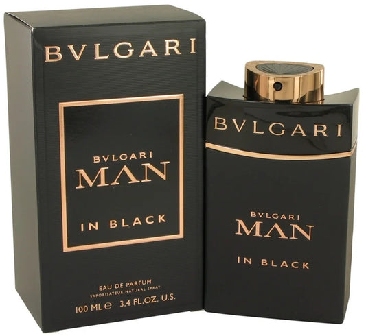 BVLGARI MAN IN BLACK 3.4 oz / 100 ml Eau De Parfum Men Cologne Spray