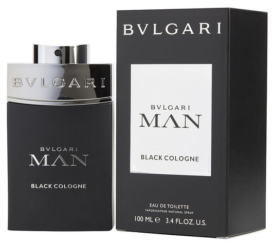BVLGARI MAN BLACK COLOGNE * Bvlgari 3.4 oz / 100 ml EDT Men Cologne Spray