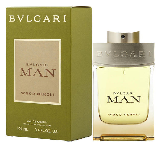 BVLGARI MAN WOOD NEROLI 3.4 oz / 100 ml Eau de Parfum " EDP " Men Cologne Spray