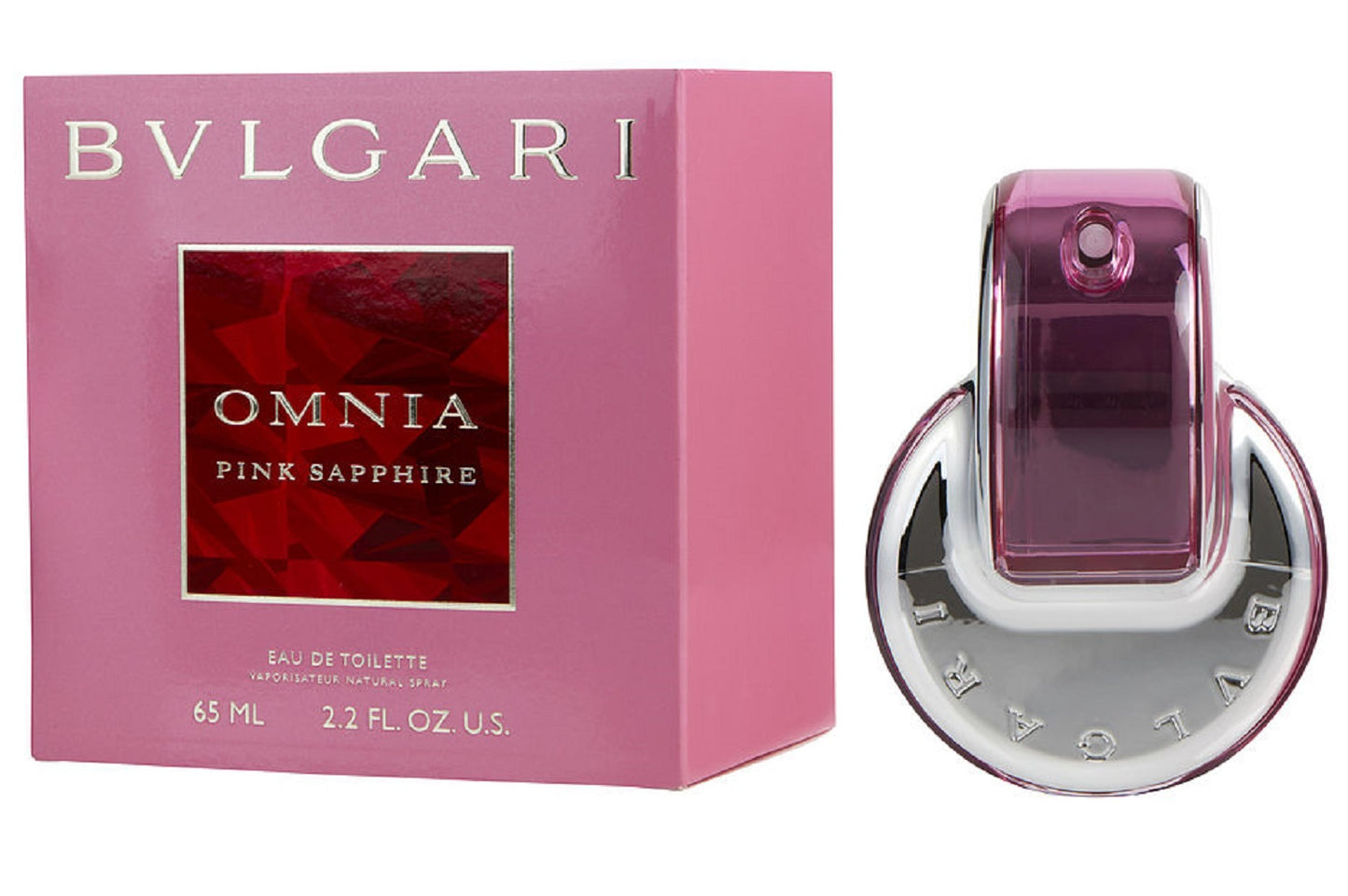 OMNIA PINK SAPPHIRE * Bvlgari 2.2 oz / 65 ml Eau de Toilette (EDT) Women Perfume