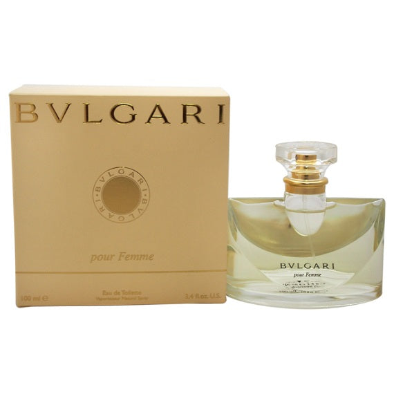 BVLGARI POUR FEMME * Bvlgari 3.4 oz / 100 ml Eau De Toilette Women Perfume