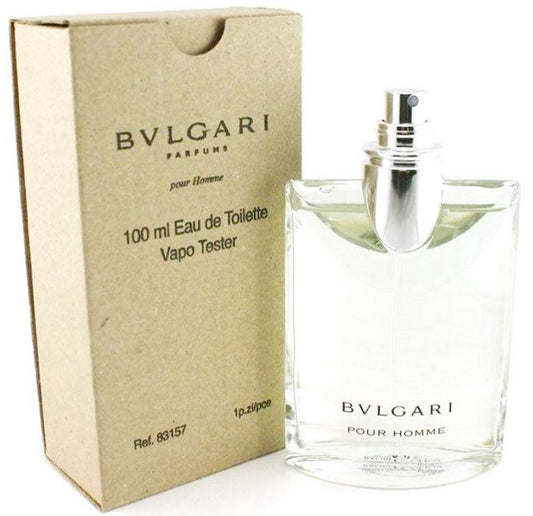 BVLGARI POUR HOMME 3.4 oz / 100 ml EDT Men Cologne Spray * TESTER *