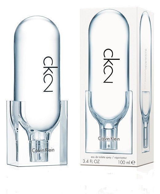 CK2 * Calvin Klein 3.4 oz / 100 ml Eau De Toilette (EDT) Unisex Perfume Spray