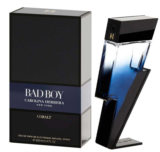 BAD BOY COBALT * Carolina Herrera 3.4 oz / 100 ml EDP Electrique Men Cologne