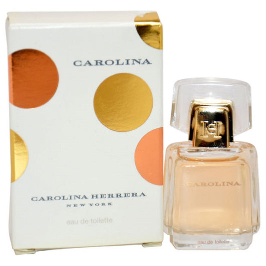 CAROLINA * Carolina Herrera 0.13 oz / 4 ml Miniature EDT Women Perfume Splash