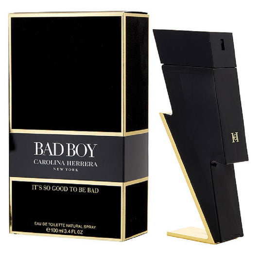 BAD BOY * Carolina Herrera 3.4 oz / 100 ml EDT Men Cologne Spray