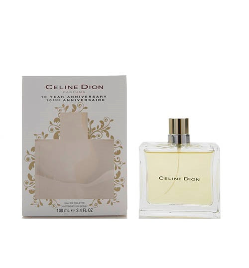 CELINE DION 10 YEAR ANNIVERSARY * Celine Dion 3.4 oz / 100 ml EDT Women Spray