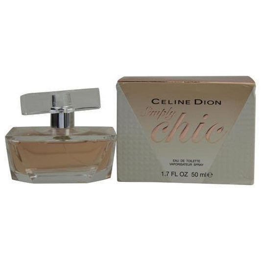 SIMPLY CHIC * Celine Dion 1.7 oz / 50 ml Eau de Toilette Women Perfume Spray