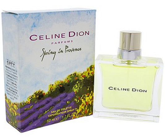 SPRING IN PROVENCE * Celine Dion 1.7 oz / 50 ml Eau de Toilette Women Perfume