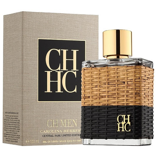CH CENTRAL PARK * Carolina Herrera 3.4 oz / 100 ml EDT Men Spray Limited Edition