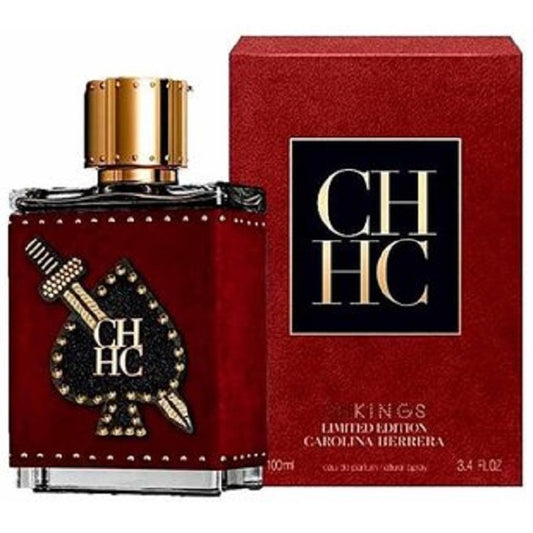 CH KINGS Limited Edition * Carolina Herrera 3.4 oz / 100 ml EDP Men Cologne