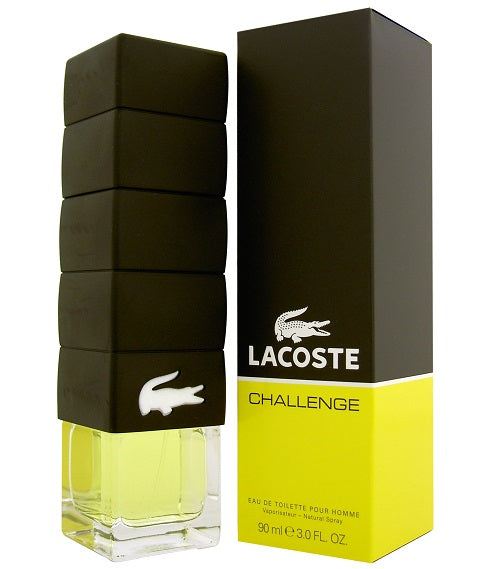 CHALLENGE * Lacoste 3.0 oz / 90 ml Eau de Toilette (EDT) Men Cologne Spray