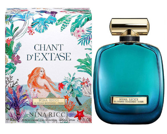 CHANT D' EXTASE * Nina Ricci 2.7 oz / 80 ml Eau De Parfum Women Perfume