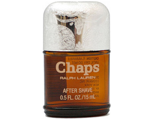 CHAPS * Ralph Lauren 0.5 oz / 15 ml Travel Size After Shave Splash * NEW *
