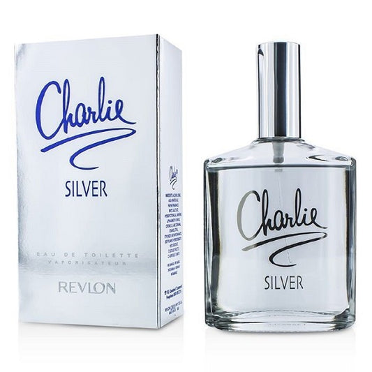 CHARLIE SILVER * Revlon 3.4 oz / 100 ml Eau De Toilette Women Perfume Spray