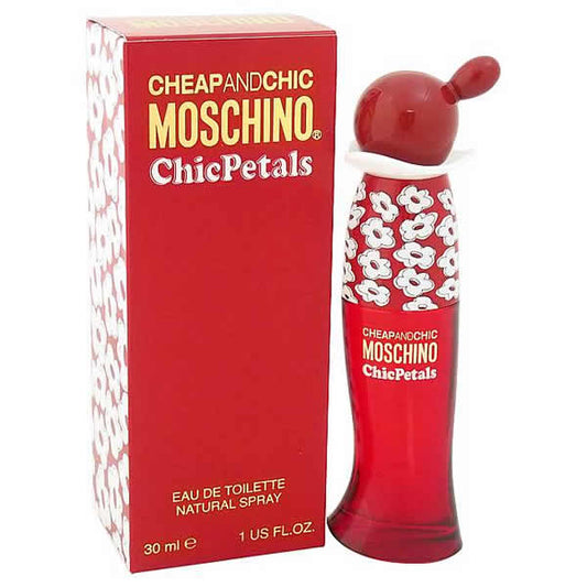 CHEAP & CHIC CHIC PETALS * Moschino 1.0 oz / 30 ml EDT Women Perfume Spray