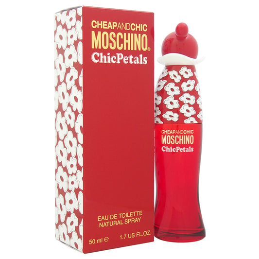 CHEAP & CHIC CHIC PETALS * Moschino 1.7 oz / 50 ml EDT Women Perfume Spray