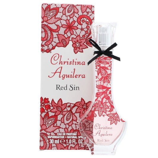 RED SIN * Christina Aguilera 1.0 oz / 30 ml Eau de Parfum (EDP) Women Perfume