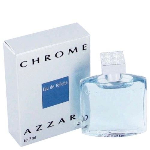 CHROME * Loris Azzaro 0.23 oz / 7 ml MINI Eau de Toilette Men Cologne Splash
