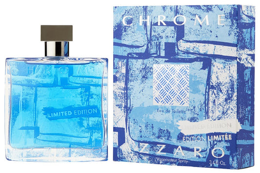 CHROME LIMITED EDITION 2015 * Azzaro 3.4 oz / 100 ml EDT Men Cologne Spray