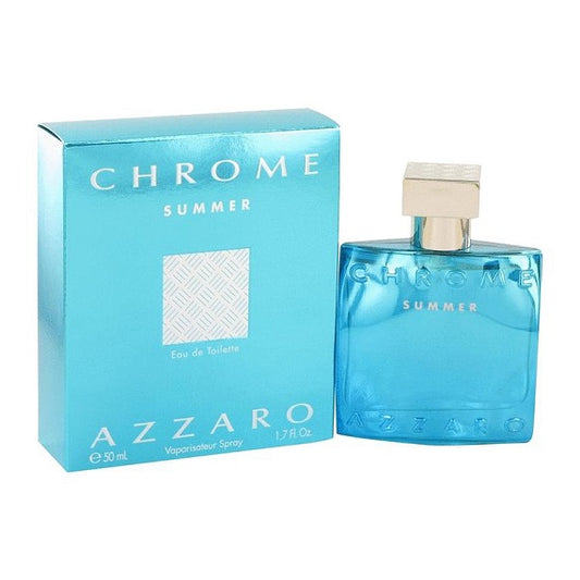CHROME SUMMER (2012) * Azzaro 1.7 oz / 50 ml Eau De Toilette (EDT) Men Cologne