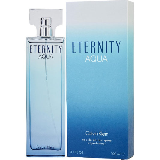 CK ETERNITY AQUA * Calvin Klein 3.4 oz / 100 ml Eau de Parfum Women Perfume