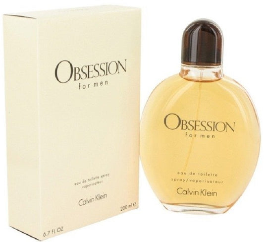 CK OBSESSION * Calvin Klein 6.7 oz / 200 ml Eau De Toilette Men Cologne Spray