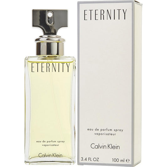 CK ETERNITY * Calvin Klein 3.4 oz / 100 ml Eau de Parfum Women Perfume Spray