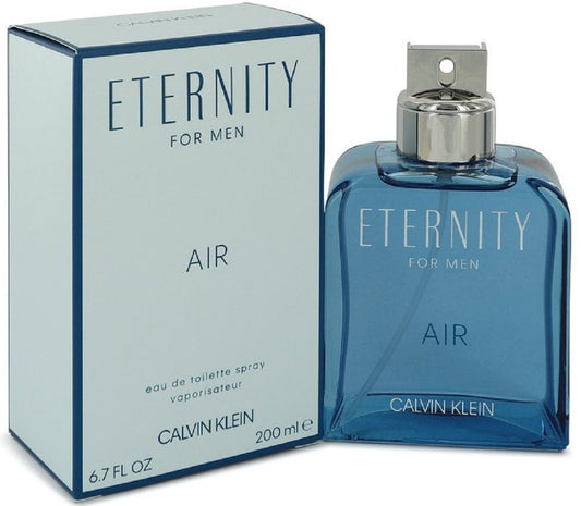 CK ETERNITY AIR * Calvin Klein 6.7 oz / 200 ml EDT Men Cologne Spray