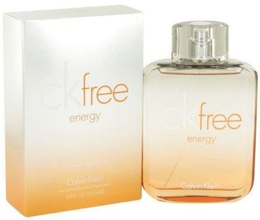 CK FREE ENERGY * Calvin Klein 3.4 oz / 100 ml Eau De Toilette (EDT) Men Cologne