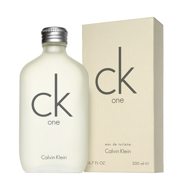 CK ONE * Calvin Klein 6.7 oz / 200 ml Eau De Toilette EDT Unisex Perfume Spray