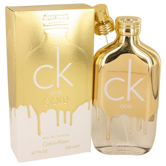 CK ONE GOLD * Calvin Klein 6.7 oz / 200 ml Eau de Toilette Unisex Perfume Spray